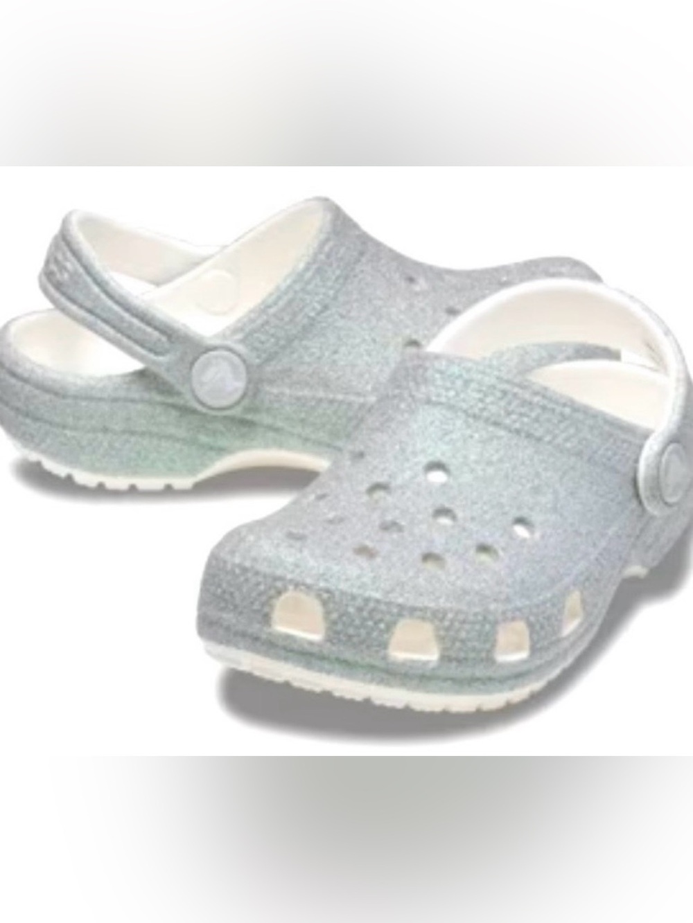 CROCS  Iridescent Glitter Clog